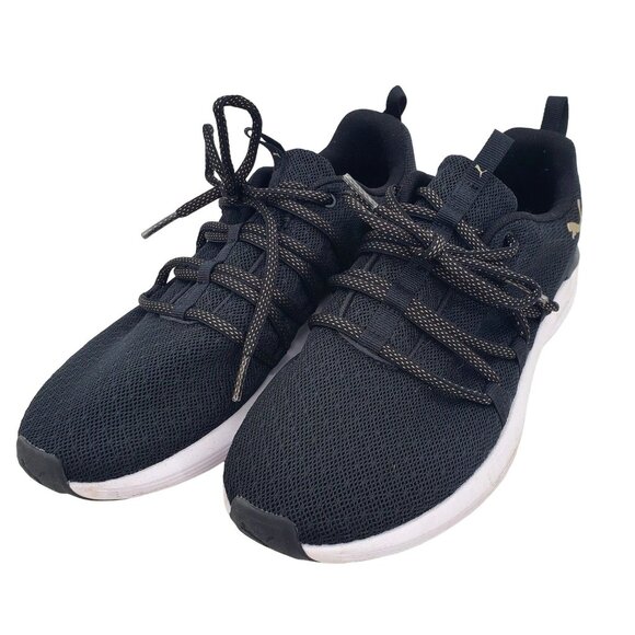 Puma 8.5 Sneakers Active Prowl Knit Woman Lace-up Athletic Shoes Activewear - Picture 3 of 10